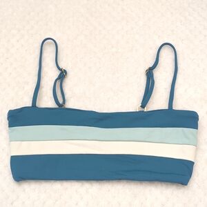 L*Space Rebel Stripe Bikini Top